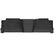 Husky Liners 2004-2006 Chevrolet Silverado 1500 Crew Cab Pickup X-act Contour Rear Floor Mat (Black)