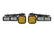 Diode Dynamics 2021 Ford Bronco Stage Series Fog Pocket Kit - Yellow Pro