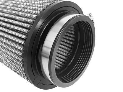 aFe Power Takeda Pro DRY S Air Filter 3-1/2in Flange x 5in Base x 4-1/2in Top (Inverted) x 6.25in Height | TF-9027D