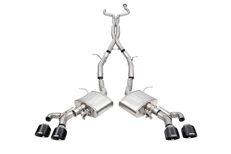 Corsa 22-25 Cadillac CT4 V Blackwing 3in Active Valve Cat-Back - 4.5in Black Tip