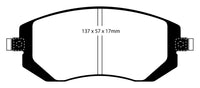 EBC 03-05 Subaru Impreza 2.0 Turbo WRX Bluestuff Front Brake Pads