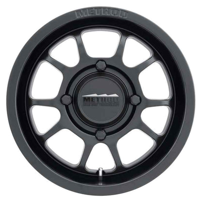 Method MR409 Bead Grip 15x7 / 4+3/13mm Offset / 4x156 / 132mm CB Matte Black Wheel