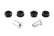 Whiteline 01-05 Honda Civic ES & EU / 02-06 Acura RSX Type S DC5 Rear Camber adj kit - upper c/arm