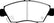 EBC 12 Acura ILX 1.5 Hybrid Greenstuff Front Brake Pads