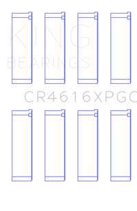 King Engine Bearings Subaru Fa20/ Toyota 4U-GSE Connecting Rod Bearing Set - Size +0.05mm