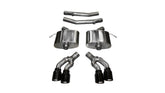 Corsa 2016-2019 Cadillac CTS V 6.2L V8 2.75in Black Xtreme Axle-Back Exhaust