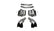 Corsa 2016-2019 Cadillac CTS V 6.2L V8 2.75in Black Xtreme Axle-Back Exhaust