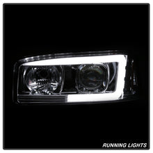 Load image into Gallery viewer, Spyder GMC Sierra 1500/2500/3500 99-06 V2 Projector Headlights - DRL - Chrome PRO-YD-CDE00V2-LB-C