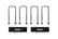 Eibach 2019 Chevrolet Silverado 1500 Pro-Truck Rear Lift-Blocks (+1in)