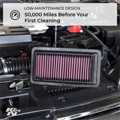 K&N Drop-In Air Filter | 2018-2025 Suzuki Jimny 1.5L L4 | 33-3151