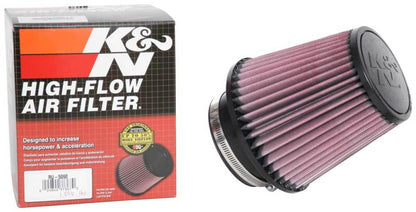 K&N Universal Air Filter | Round Tapered, 4in Flange, 6in Tall | RU-5060