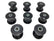 Tuff Country 10-13 Ram 2500 4wd Upper & Lower Control Arm Bushings & Sleeves (Lift Kits Only)