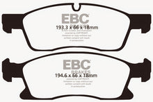 Load image into Gallery viewer, EBC 11+ Dodge Durango 3.6 Ultimax2 Front Brake Pads