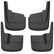 Husky Liners 20-23 GMC Sierra 2500/3500 HD (Excl. Dually) Front & Rear Mud Guards - Black