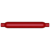 MagnaFlow Muffler Red Pack Series Glasspack 3.5in Rd 22in Body Length 2in/2in Inlet/Outlet