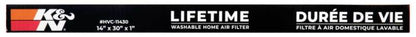 K&N Cabin Air Filter | 0.8in Tall | HVC-11430