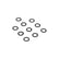 Needle and Seat Bottom Gasket for All Carburetors with Adjustable Needle and Seat Holley