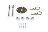 Hood Pins Kit 7/16 Inch Safety Pins Hood Pins with Safety Pin Style Clips Mr Gasket