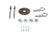Hood Pins Kit 7/16 Inch Safety Pins Hood Pins with Safety Pin Style Clips Mr Gasket