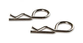 Hood Pins Kit 7/16 Inch Safety Pins Hood Pins with Safety Pin Style Clips Mr Gasket