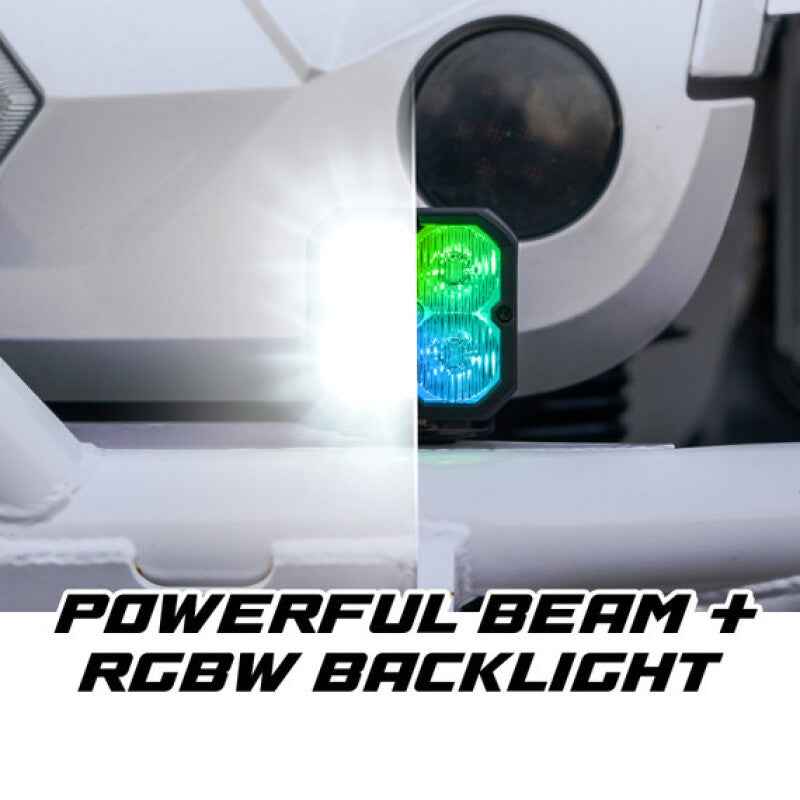 XKGlow XKmax RGBW Addressable Cube Light Kit - Fog Beam