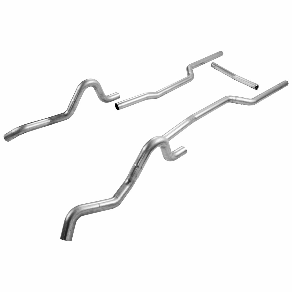 Crossmember-Back Exhaust System Fits 1964-1967 GM A-Bodies, 3.0 Inch Aluminized Pipe Kit Flowmaster