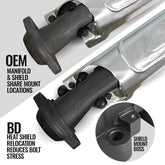 Exhaust Manifold Kit Dodge Ram 5.7L HEMI 1500 DT 2019-2024 BD Diesel