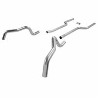 Crossmember-Back Exhaust System Fits 1967-1969 Camaro And Firebird With V8 Engine 3.00-Inch Aluminized Pipes Flowmaster
