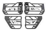 Tubular Doors | Front and Rear | Jeep Gladiator JT/Wrangler JL 4WD (18-26)