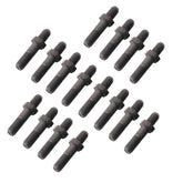Rocker Arm Studs Competition 7/16 Inch Screw-in rocker arm studs, 7/16-20 x 1.75 Inch L top x 7/16-14 bottom, 16 piece set Mr Gasket