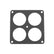 Base Gasket for 1350-1475 CFM Dominator Carburetors  2.380 Inch Hole Diameter Holley