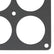 Base Gasket for 1350-1475 CFM Dominator Carburetors  2.380 Inch Hole Diameter Holley