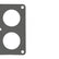 Base Gasket for 950-1150 CFM Dominator Carburetors Holley