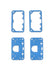 Metering Block/ Fuel Bowl Gasket Pack Fits Model 4150 Fuel Bowl and Metering Block Holley