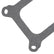 Base Gasket 1 1/2 Inch Primary 2 Inch Secondary 1/4 Inch Thick or Model 4165 and Model 4175 Holley