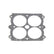 Throttle Body Gasket 1.75 Inch X 1.75 Inch Bore Size Model 4150 and Model 4160 Holley