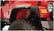 Black Jeep Flat Style Textured Finish 4-Piece Fender Flare Set For 1997-2006 Jeep Wrangler TJ Bushwacker