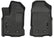 Husky Liners 2019 Ford Ranger SuperCrew Cab & SuperCab WeatherBeater Black Floor Liners