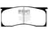 EBC 65-69 Dodge Dart 2.8 Redstuff Front Brake Pads