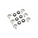 Shifter Bushing Kit Steel Clips And Bushings This shifter and bushing Kit includes 6 bushings and 6 clips Mr Gasket