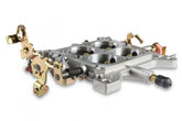 Throttle BODY Kit Carburetor Base Plate Assembly for 4150 Series 650 CFM Double Pumper Holley