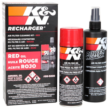 K&N Filter Recharger Kit | Aerosol Recharger Service | 99-5000