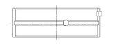 ACL Acura D16A1 / 97-01 Honda H22A4  / 98+ F23A0.025mm Oversized High Performance Main Bearing Set