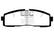 EBC 86-92 Toyota Supra 2.8 Yellowstuff Rear Brake Pads