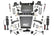7 Inch Stamped Steel LCA Lift Kit | Forged UCA | Bracket | Vertex/V2 Shks | Chevy/GMC 1500 (16-18)