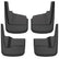 Husky Liners 20-23 GMC Sierra 2500/3500 HD (Excl. Dually) Front & Rear Mud Guards - Black