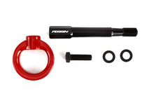 Load image into Gallery viewer, PERRIN 15-21 Subaru WRX/STI Tow Hook Kit (Rear) - Red