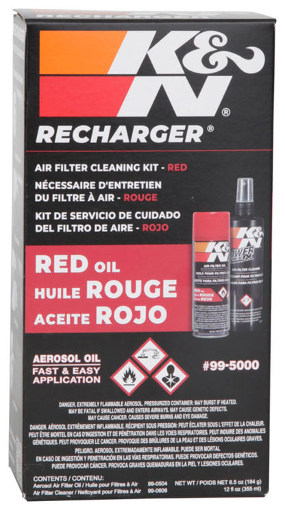 K&N Filter Recharger Kit | Aerosol Recharger Service | 99-5000