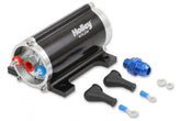 100 GPH Universal In-Line Electric Fuel Pump Supports Up to 900 EFI or 1050 CARB HP Compatible with Pump Gas, Race Gas, Diesel or E85 Holley