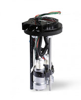 DUAL 450 LPH IN-TANK Retrofit FUEL Module W/return Dual 450 LPH Drop-In Retrofit EFI Fuel System-E85 Compatible Supports Up to 1700 EFI or 2200 CARB HP (HP Rating At 60 PSI at 13.5 Volts / 34 AMP Draw) Holley